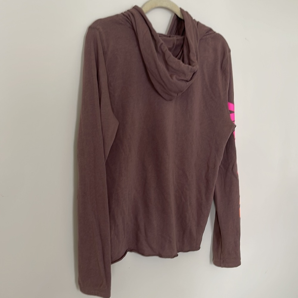 PINK Hoodie PullOver Top - Picture 7 of 8